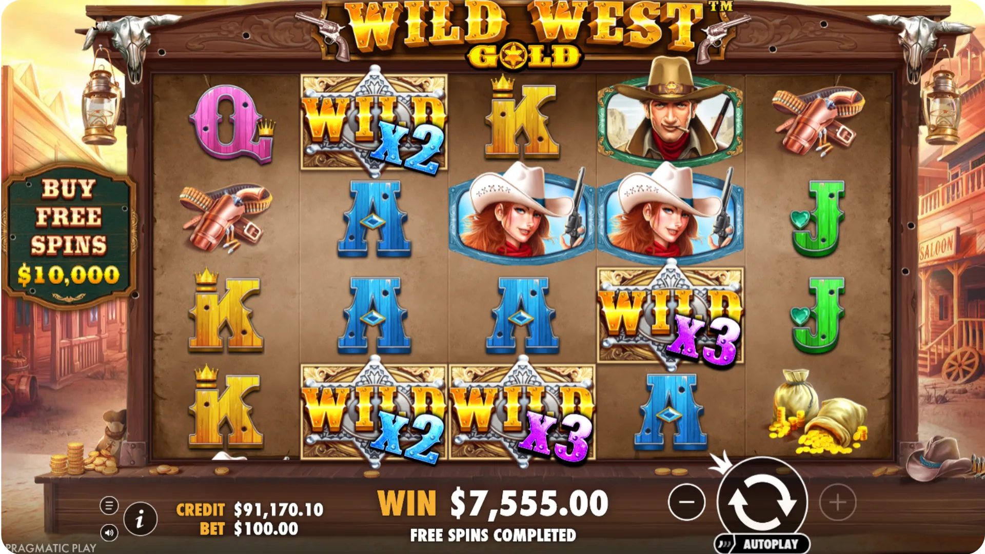 Wild West Slots Demo