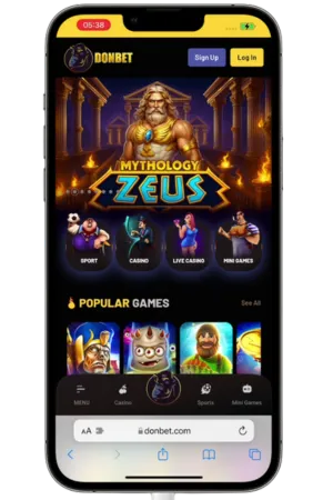 Casino Main Screen