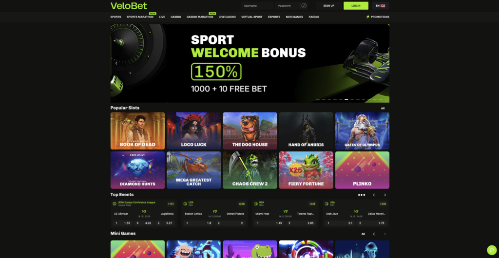 About Velo bet Casino
