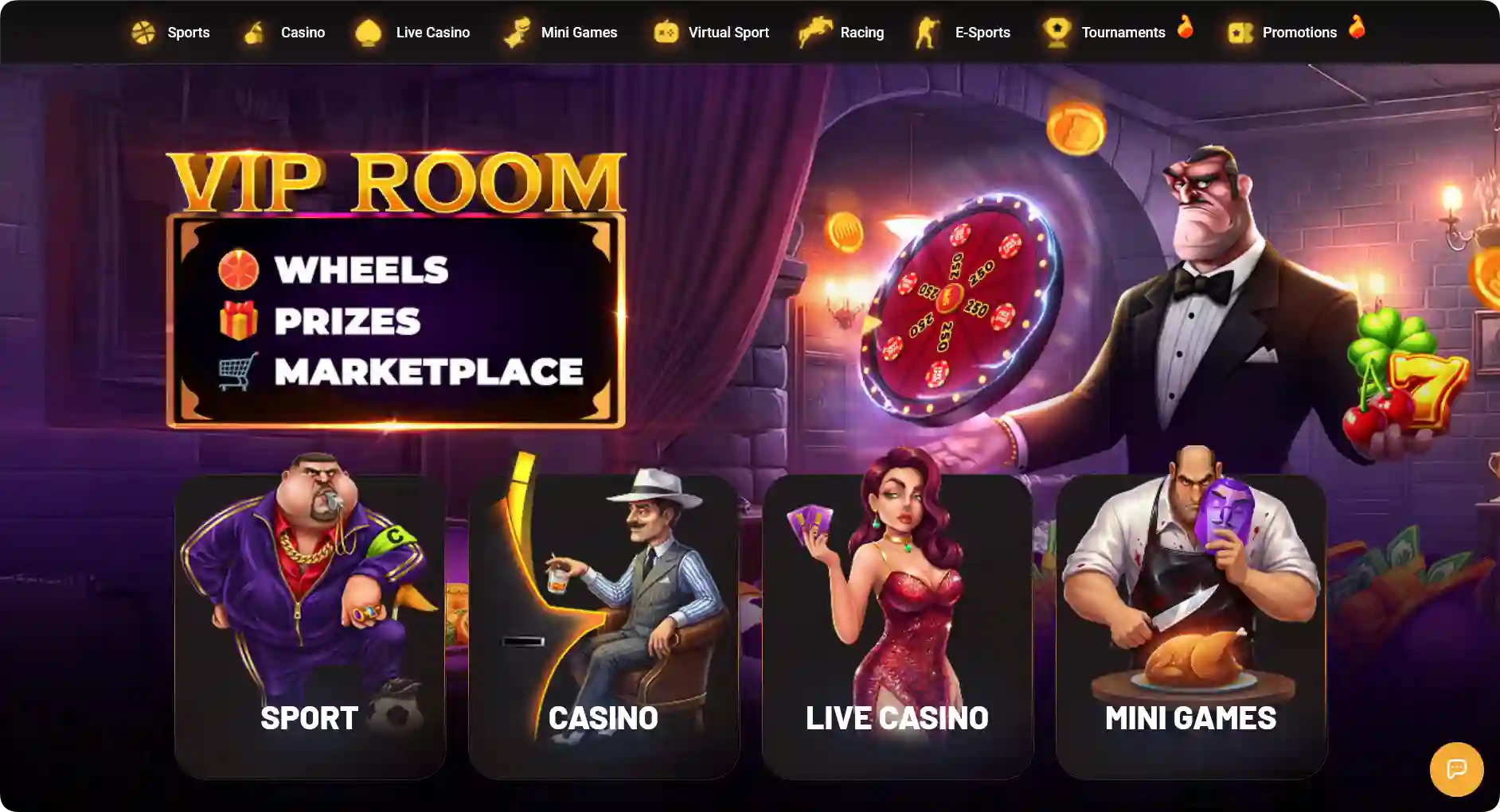 Donbet Casino lobby screenshot UK