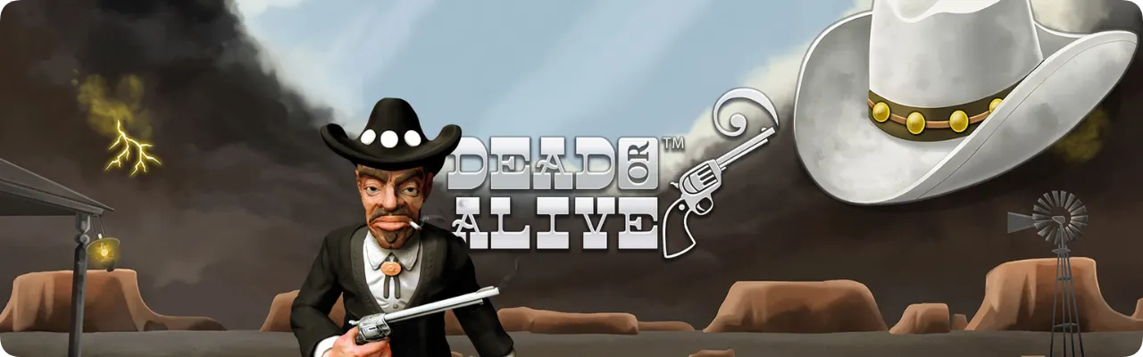 Dead or Alive original NetEnt slot wild west UK