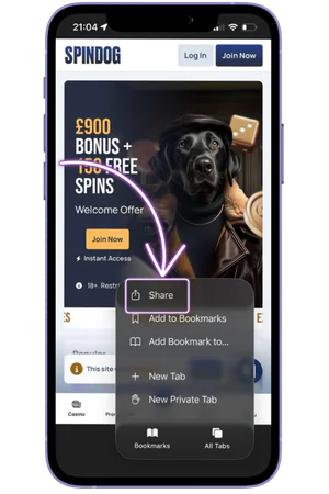 iOS share menu options