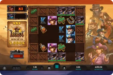 Bounty County Relax Gaming gameplay UK