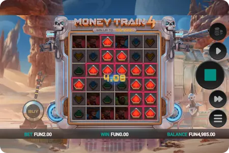 Money Train 4 Relax Gaming scatter pays gameplay UK