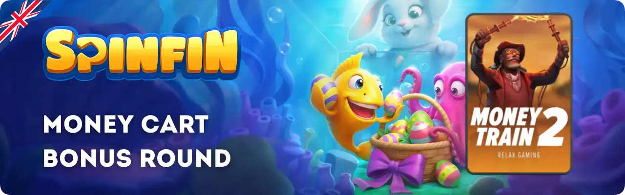 Money Train 2 slot at Spinfin Casino UK